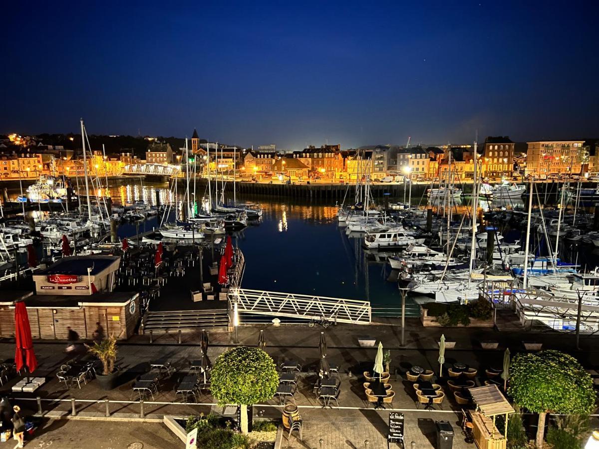 La Dunette - Splendide Vue Port Avec Les Bateaux Dieppe Exteriör bild