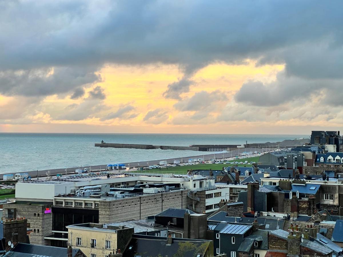 La Dunette - Splendide Vue Port Avec Les Bateaux Dieppe Exteriör bild